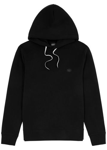 Logo Hooded Jersey Sweatshirt - - XL - Emporio armani - Modalova
