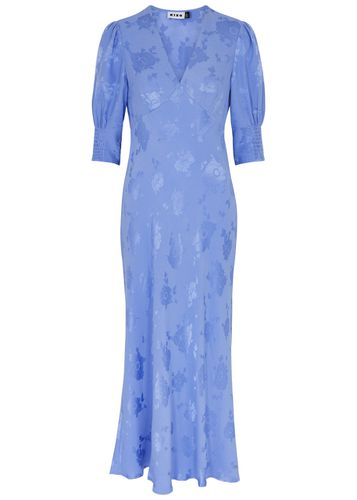 Zadie Floral-jacquard Midi Dress - - L (UK 14 / L) - RIXO - Modalova