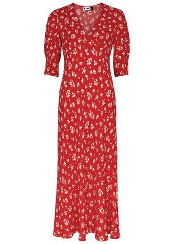 Zadie Floral-print Midi Dress - - XS (UK 8 / XS) - RIXO - Modalova