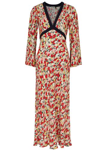 Tania Floral-print Crepe Midi Dress - - L (UK 14 / L) - RIXO - Modalova