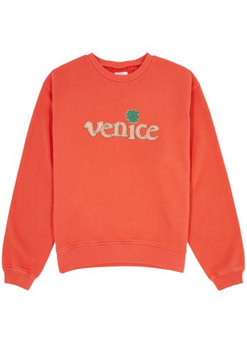 Venice Appliquéd Cotton Sweatshirt - - L - ERL - Modalova