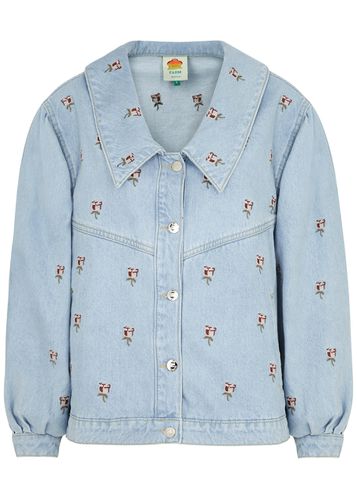 Floral-embroidered Jacket - XL (UK16 / XL) - Farm Rio - Modalova