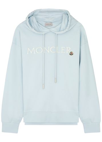 Logo-embroidered Hooded Cotton Sweatshirt - - S (UK 10 / S) - Moncler - Modalova