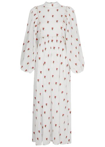 Floral-embroidered Cotton Maxi Dress - - L (UK14 / L) - Farm Rio - Modalova