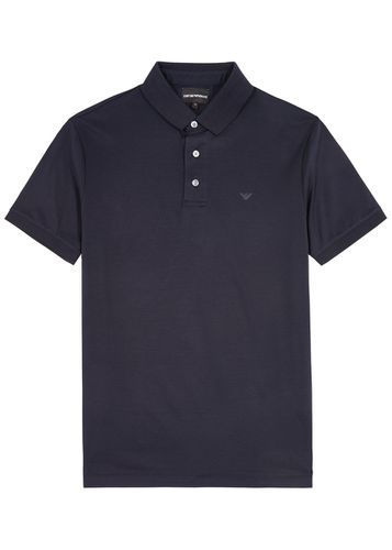 Logo Jersey Polo Shirt - - L - Emporio armani - Modalova