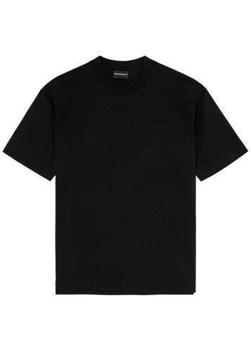Logo Cotton T-shirt - Emporio armani - Modalova