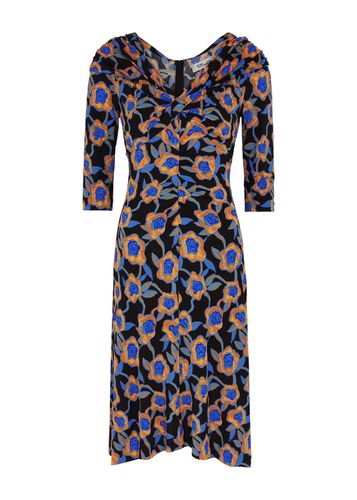 Jim Floral-print Jersey Midi Dress - - L (UK14 / L) - Diane von Furstenberg - Modalova