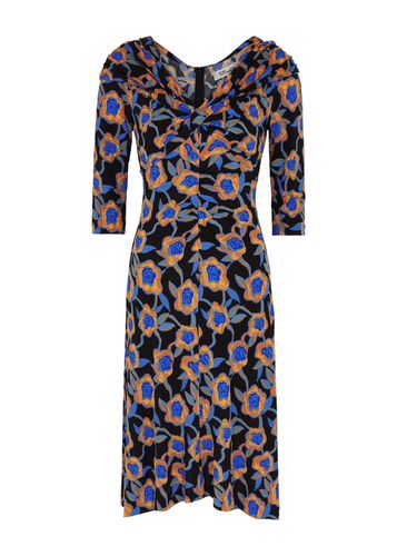 Jim Floral-print Jersey Midi Dress - - XL (UK16 / XL) - Diane von Furstenberg - Modalova