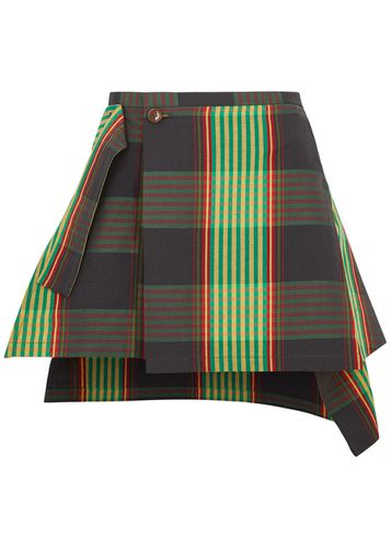Meghan Tartan Cotton-blend Mini Skirt - - 38 (UK6 / XS) - Vivienne Westwood - Modalova