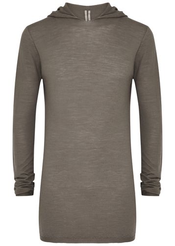 Hooded Wool Sweatshirt - - L - Rick Owens - Modalova