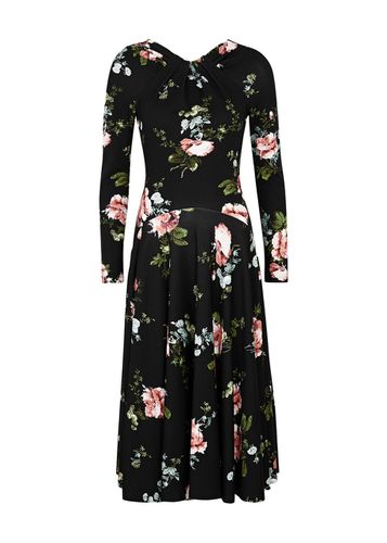 Floral-print Jersey Midi Dress - - 10 (UK10 / S) - Erdem - Modalova