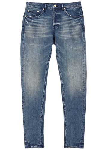 Distressed Skinny Jeans - - 32 (W32 / M) - Purple Brand - Modalova
