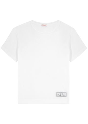 Logo Cotton T-shirt - Valentino - Modalova