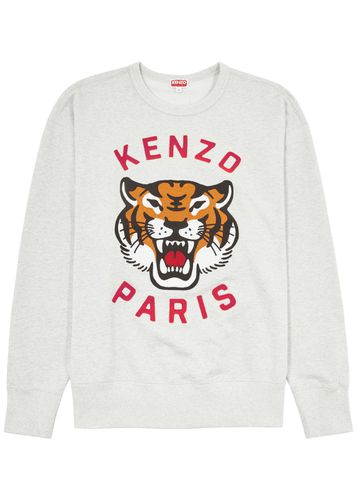 Lucky Tiger Embroidered Cotton Sweatshirt - - M - Kenzo - Modalova