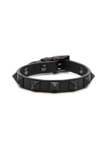Garavani Rockstud-embellished Leather Bracelet - Valentino - Modalova