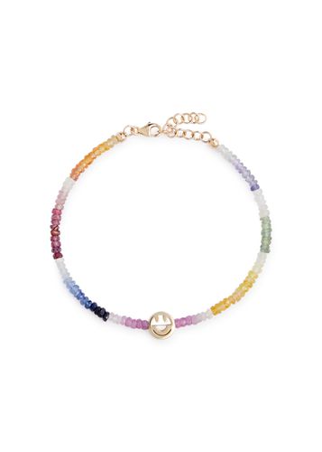 The Smiley Sapphire Beaded Bracelet - Roxanne First - Modalova