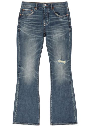Distressed Flared Jeans - - 34 (W34 / L) - Purple Brand - Modalova