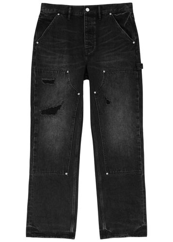 Carpenter Distressed Straight-leg Jeans - - 30 (W30 / S) - Purple Brand - Modalova