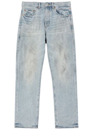 Distressed Straight-leg Jeans - - 34 (W34 / L) - Purple Brand - Modalova