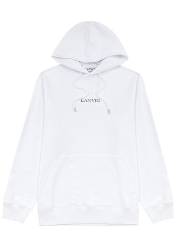 Logo-embroidered Hooded Cotton Sweatshirt - - S - Lanvin - Modalova