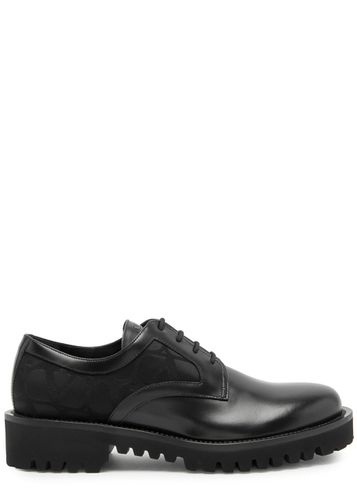 VLogo Leather Derby Shoes - - 40 (IT40 / UK6) - Valentino Garavani - Modalova