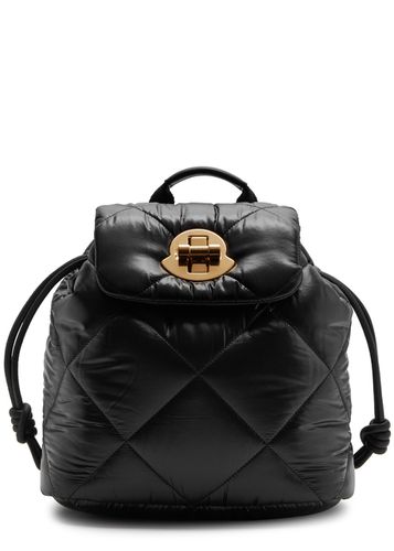 Quilted Shell Backpack - Black - Moncler - Modalova