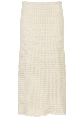 Waffle-knit Cotton Midi Skirt - - 36 (UK8 / S) - Jil sander - Modalova