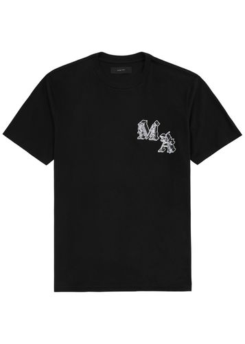 Angel Logo-print Cotton T-shirt - Amiri - Modalova