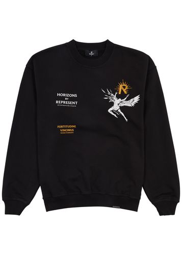 Icarus Printed Cotton Sweatshirt - - L - Represent - Modalova