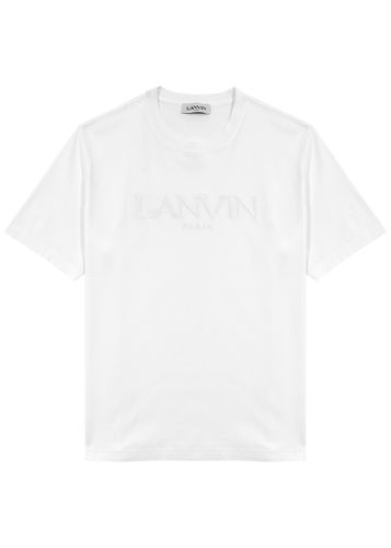Logo-embroidered Cotton T-shirt - Lanvin - Modalova