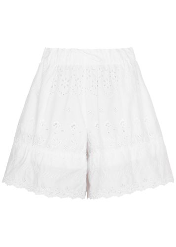 Broderie Anglaise Cotton Shorts - - 6 (UK6 / XS) - SIMONE ROCHA - Modalova