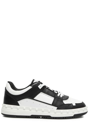 Freedots Panelled Leather Sneakers - - 44 (IT44 / UK10) - Valentino Garavani - Modalova
