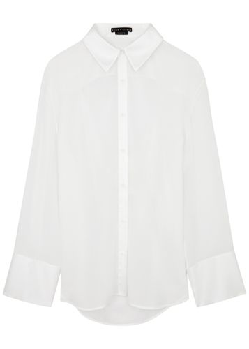 Finely Draped Open-back Silk Shirt - - XL (UK16 / XL) - Alice + Olivia - Modalova