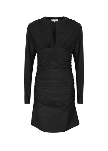 Glittered Ruched Jersey Mini Dress - - S (UK8-10 / S) - Bytimo - Modalova