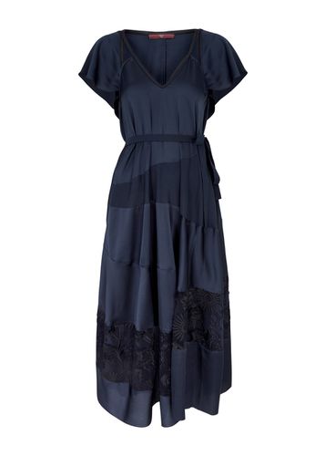 Greeting Panelled Satin Midi Dress - - 42 (UK10 / S) - HIGH - Modalova