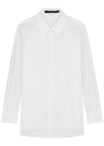 Candore Crystal-embellished Cotton Shirt - - 23 (UK18 / Xxl) - Marina Rinaldi - Modalova