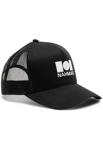 Logo-embroidered Canvas Trucker cap - Nahmias - Modalova