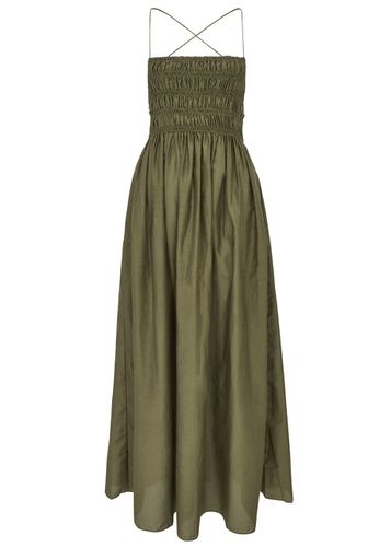 Lace-up Cotton-blend Maxi Dress - - 2 (UK 8 / S) - Matteau - Modalova