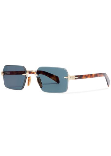 Rectangle-frame Rimless Sunglasses - DB Eyewear by David Beckham - Modalova