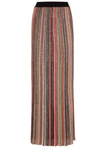 Striped Embellished Ribbed-knit Maxi Skirt - - 40 (UK8 / S) - Missoni - Modalova