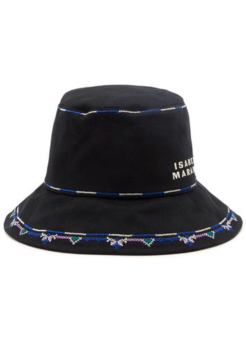 Halena Embroidered Cotton Bucket hat - Isabel Marant - Modalova