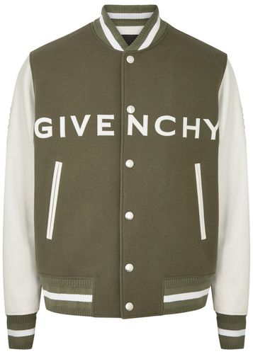 Logo Wool-blend Varsity Jacket - - 52 (IT52 / XL) - Givenchy - Modalova