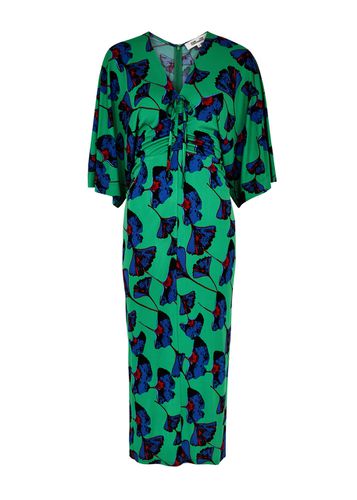 Valerie Floral-print Jersey Midi Dress - - L (UK14 / L) - Diane von Furstenberg - Modalova