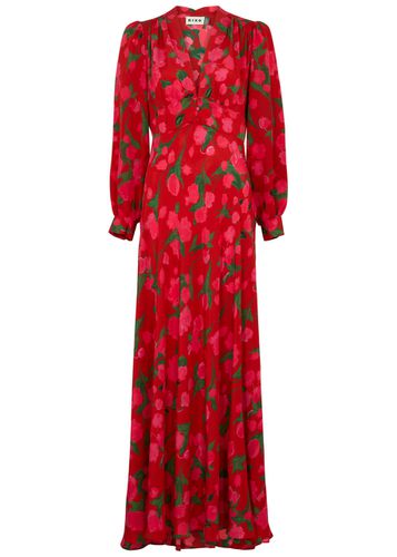 Emory Floral-print Silk Maxi Dress - - L (UK 14 / L) - RIXO - Modalova