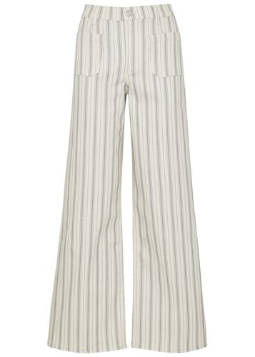 Le Slim Palazzo Striped Wide-leg Jeans - - 24 (W24 / UK6 / XS) - Frame - Modalova