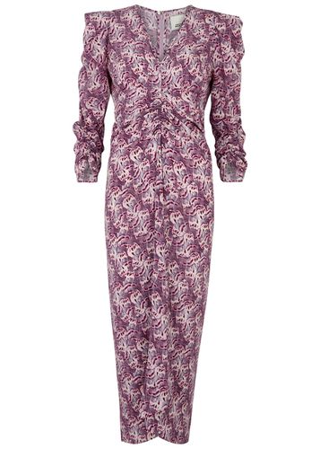 Albini Printed Stretch-silk Midi Dress - - 40 (UK12 / M) - Isabel Marant - Modalova