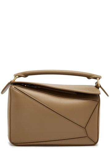 Puzzle Small Leather top Handle bag - Loewe - Modalova