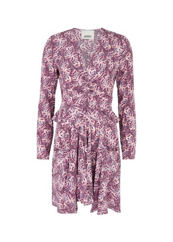 Usmara Printed Stretch-silk Mini Dress - - 36 (UK8 / S) - Isabel Marant - Modalova