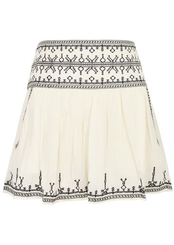 Isabel Marant étoile Picadilia Embroidered Cotton Mini Skirt - - 34 (UK6 / XS) - Isabel Marantétoile - Modalova