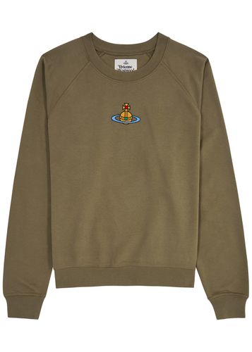 Orb-embroidered Cotton Sweatshirt - - M - Vivienne Westwood - Modalova